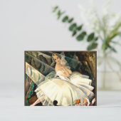 De Ballerina Ullal Poulsen in Ballet Chopiniana Briefkaart (Staand voorkant)