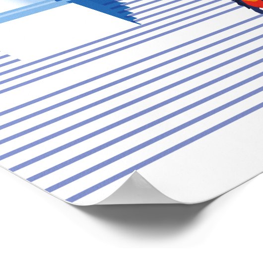 De Ballerina van Algiers Poster (Hoek)