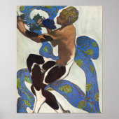 De Ballet Dancer vanmiddag van een Fawn Poster (Voorkant)