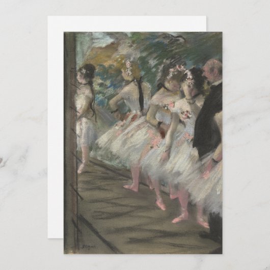 De ballet | Edgar Degas (Voorkant / Achterkant)