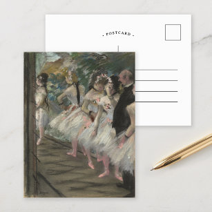 De ballet   Edgar Degas Briefkaart