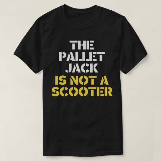 De balletaansluiting is geen scooter t-shirt (Design voorkant)