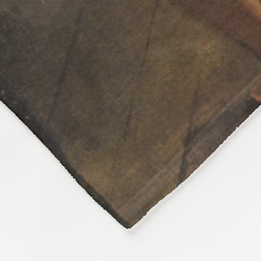 De balletklasse, 1874 Edgar Degas Fleece Deken (Hoek)