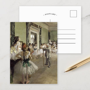 De balletklasse   Briefkaart Edgar Degas