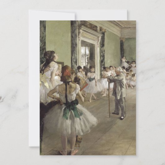 De balletklasse | Edgar Degas (Voorkant)