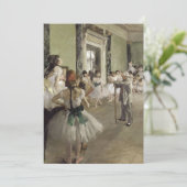 De balletklasse | Edgar Degas (Staand voorkant)