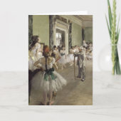 De balletklasse | Edgar Degas Kaart (Voorkant)