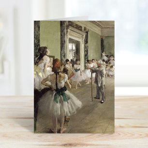 De balletklasse   Edgar Degas Kaart