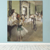 De balletles van Edgar Degas Canvas Afdruk (Insitu (Houten vloer))