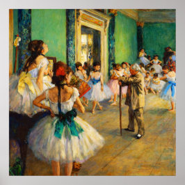 De balletles van Edgar Degas Poster