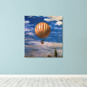 De ballon, 1878 canvas afdruk (Insitu (Houten vloer))