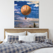 De ballon, 1878 canvas afdruk (Insitu (Slaapkamer))