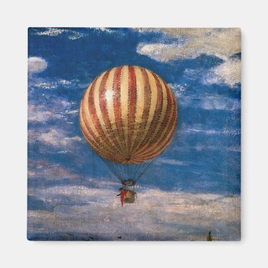 De ballon, 1878 magneet (Voorkant)