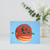 De ballon Autum ligt in de buurt Briefkaart (Staand voorkant)