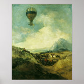 De ballon of, het escent van de Montgolfier Poster (Voorkant)