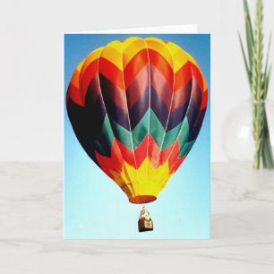 De Ballon van de hete Lucht Kaart
