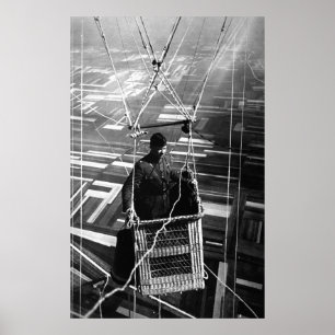 De Ballon van de Observatie WWI Poster