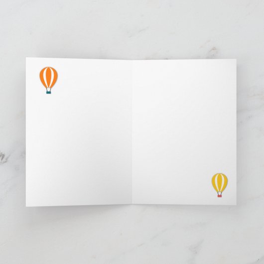 De Ballons van de Hete Lucht van de douane | Kaart (Binnen)