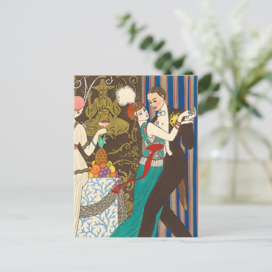 De balroom briefkaart (Staand voorkant)