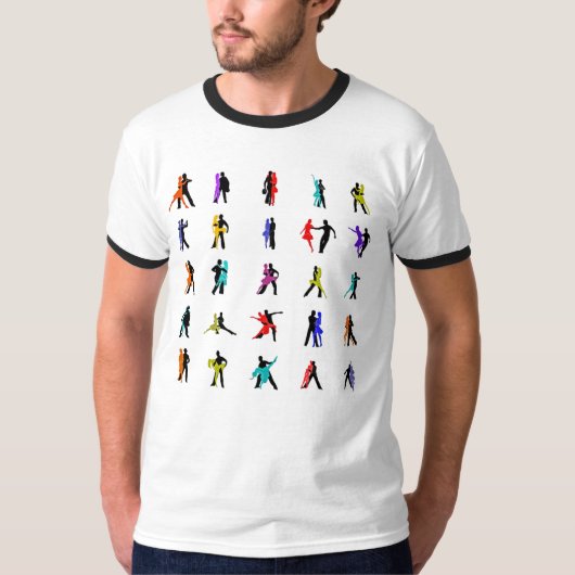 De balroom-dansers t-shirt (Voorkant)