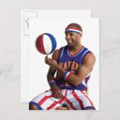 De balrotatie van de Tijd van de vlucht Briefkaart (Voorkant / Achterkant)