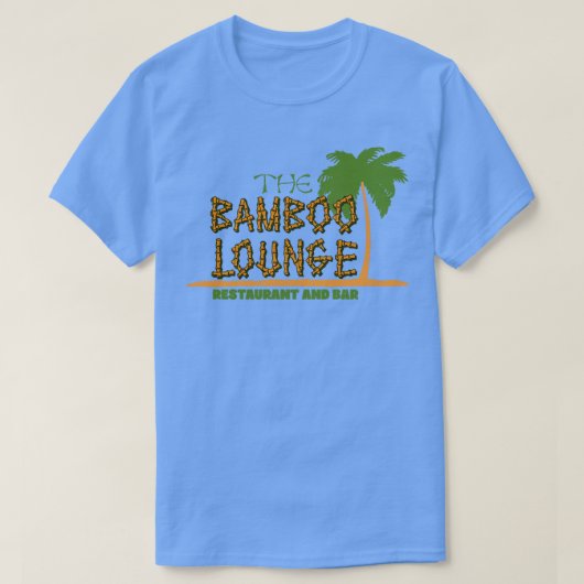 De bamboe lounge t-shirt (Design voorkant)