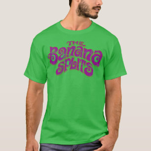 De banaan splitst typografisch ontwerp V2 T-shirt