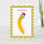 De Banaan van Kerstmis! Feestdagen Kaart (Voorkant)