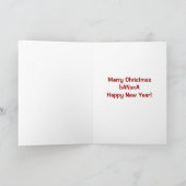 De Banaan van Kerstmis! Feestdagen Kaart (Binnen)