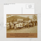 De Banana Bunch: Camp Meeting uit 1930 Briefkaart (Voorkant / Achterkant)