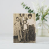 DE BAND #6 BRIEFKAART (Staand voorkant)