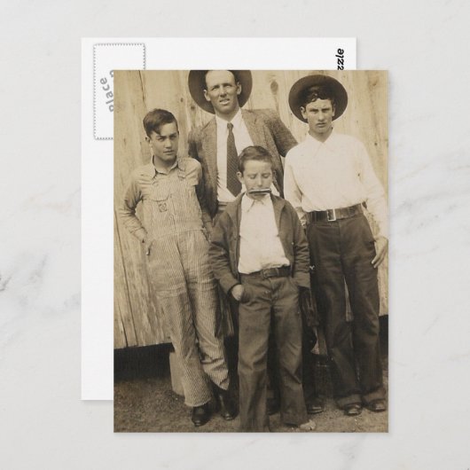 DE BAND #6 BRIEFKAART (Voorkant / Achterkant)