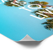 De band aan reis is om Citaat te leven Poster (Hoek)