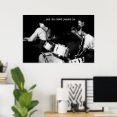 De band speelde op 36 x 24 Poster (Thuiskantoor)