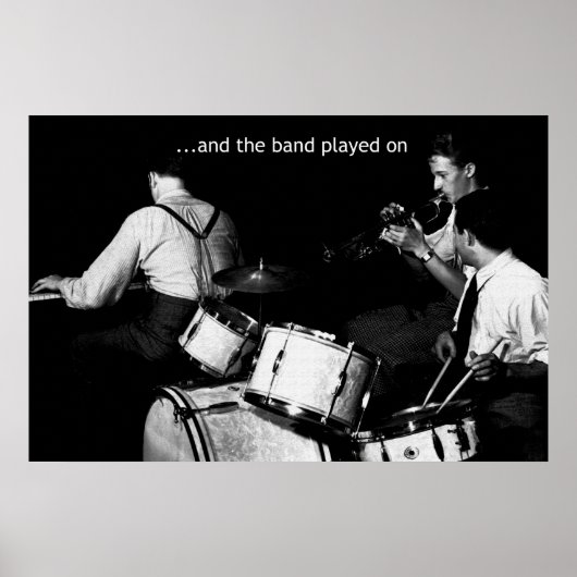 De band speelde op 36 x 24 Poster (Voorkant)