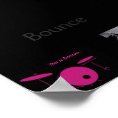 De band stuiteren poster (Hoek)