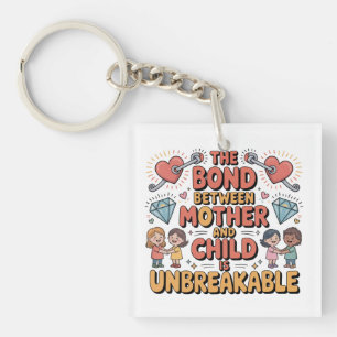 De band tussen moeder en kind is onbreekbaar sleutelhanger