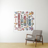 De band tussen moeder en kind is onbreekbaar wandkleed (In Situ (horizontaal))