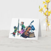 De band van de Katten van de Jazz Kaart (Gele Bloem)