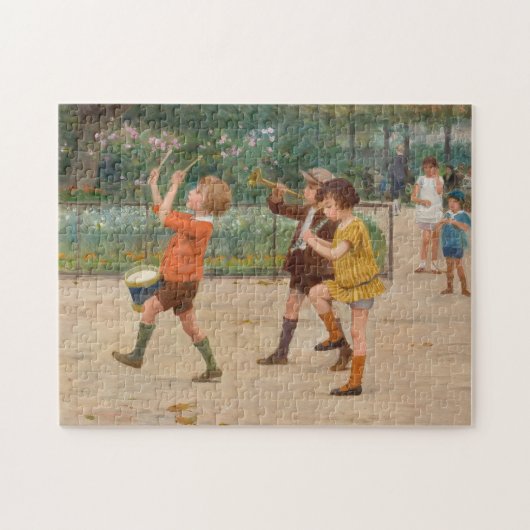 De band van de kinderen | Victor Gabriel Gilbert Legpuzzel (Horizontaal)
