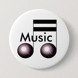 De Band van de Leraren van de Musici van de Speld Ronde Button 7,6 Cm