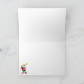 De Band van de Muziek van de muis - het Wenskaart Kaart (Binnen)