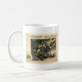 De Bandit Buster 1926  Silent Movie Poster Koffiemok (Links)