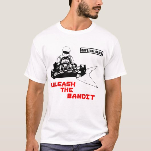 De Bandit ontketenen T-shirt (Voorkant)