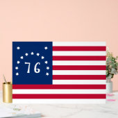 De banier van Bennington: de 76 Amerikaanse oorlog Acryl Bord (Huwelijk)