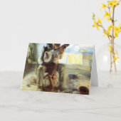 De banjo-les van Henry Ossawa Tanner Kaart (Gele Bloem)