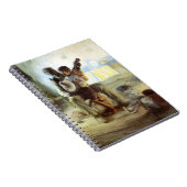 De Banjo Lesson van Henry Ossawa Tanner Notitieboek (Rechterzijde)