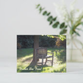 De bank briefkaart (Staand voorkant)