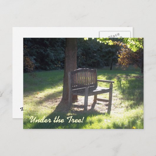 De bank briefkaart (Voorkant / Achterkant)