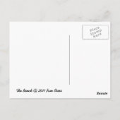 De bank briefkaart (Achterkant)